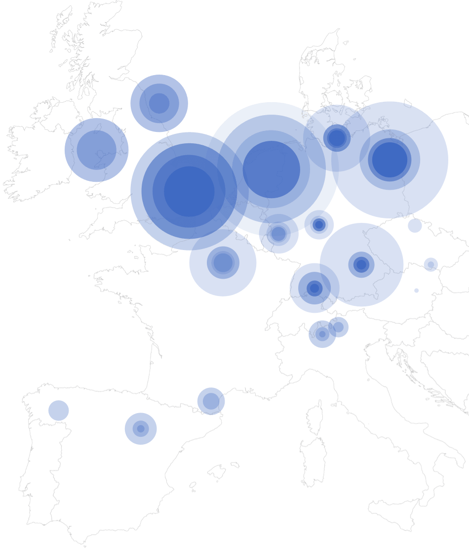 europe fintech map