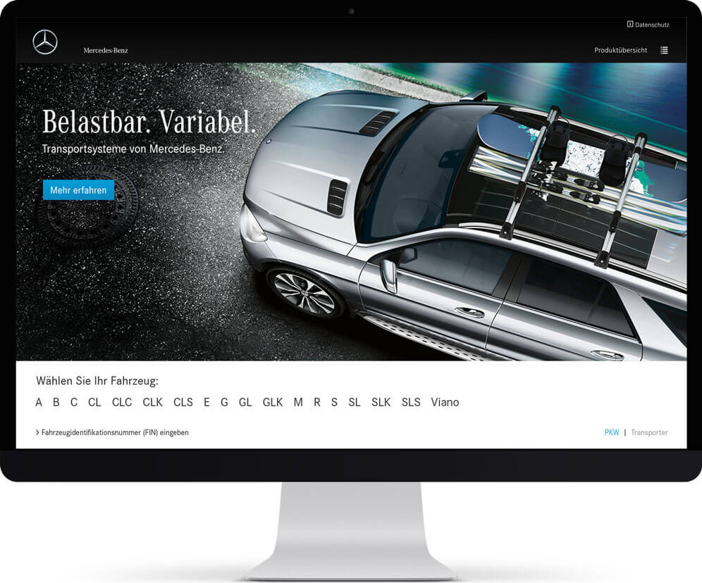 Mercedes-Benz - Accessories Configurator
